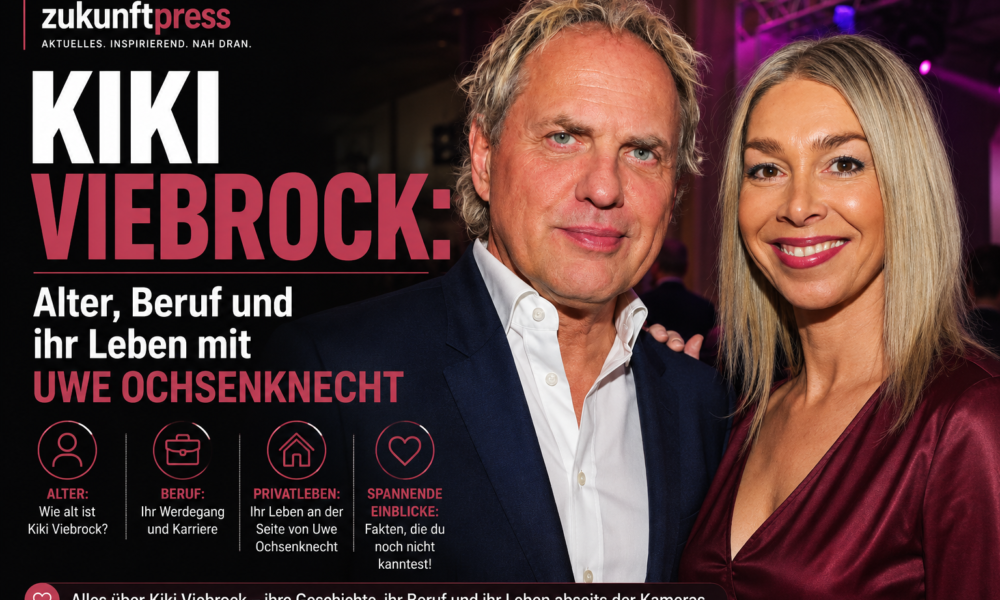 Kiki Viebrock, Unternehmerin und Ehefrau von Uwe Ochsenknecht, bei einer öffentlichen Veranstaltung
