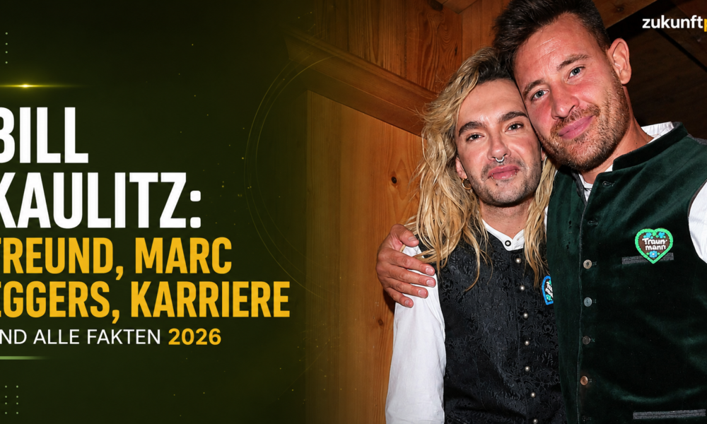 Bill Kaulitz bei einem öffentlichen Auftritt – Karriere, Freund Marc Eggers und aktuelle Fakten 2026