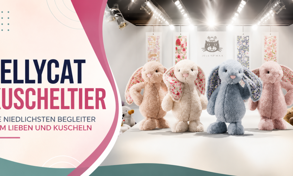 Jellycat Kuscheltiere mit Hase, Croissant und Taschenanhänger