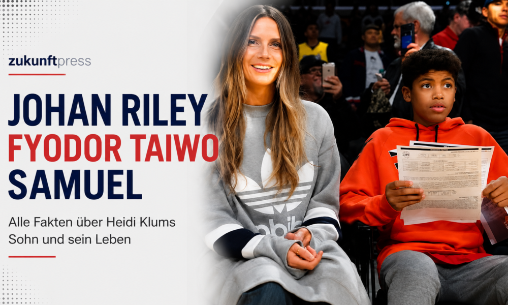 Johan Riley Fyodor Taiwo Samuel, Sohn von Heidi Klum und Seal, bei einem öffentlichen Auftritt