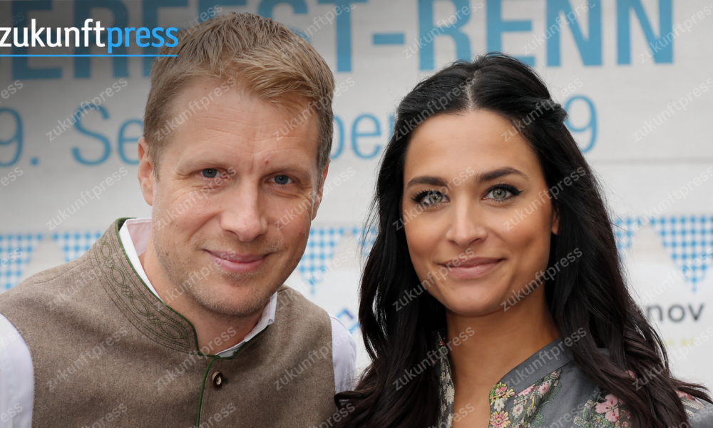 Oliver Pocher mit seinen Kindern und seiner Familie