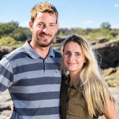 Gerald Heiser Eltern und seine Familie in Namibia
